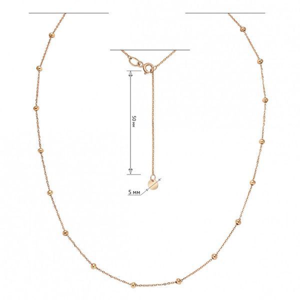 Beaded chain necklace 860253-40