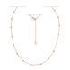 Beaded chain necklace 860253-40