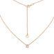 Cubic zirconia necklace 860314-40